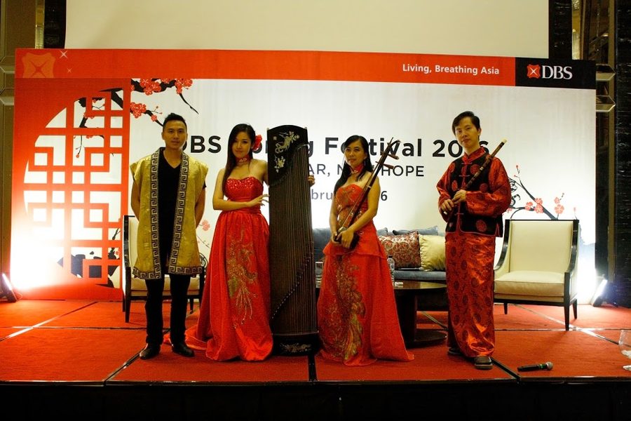 Chinese Si Wei — 4 musicians, Willy Music Entertainment Bandung